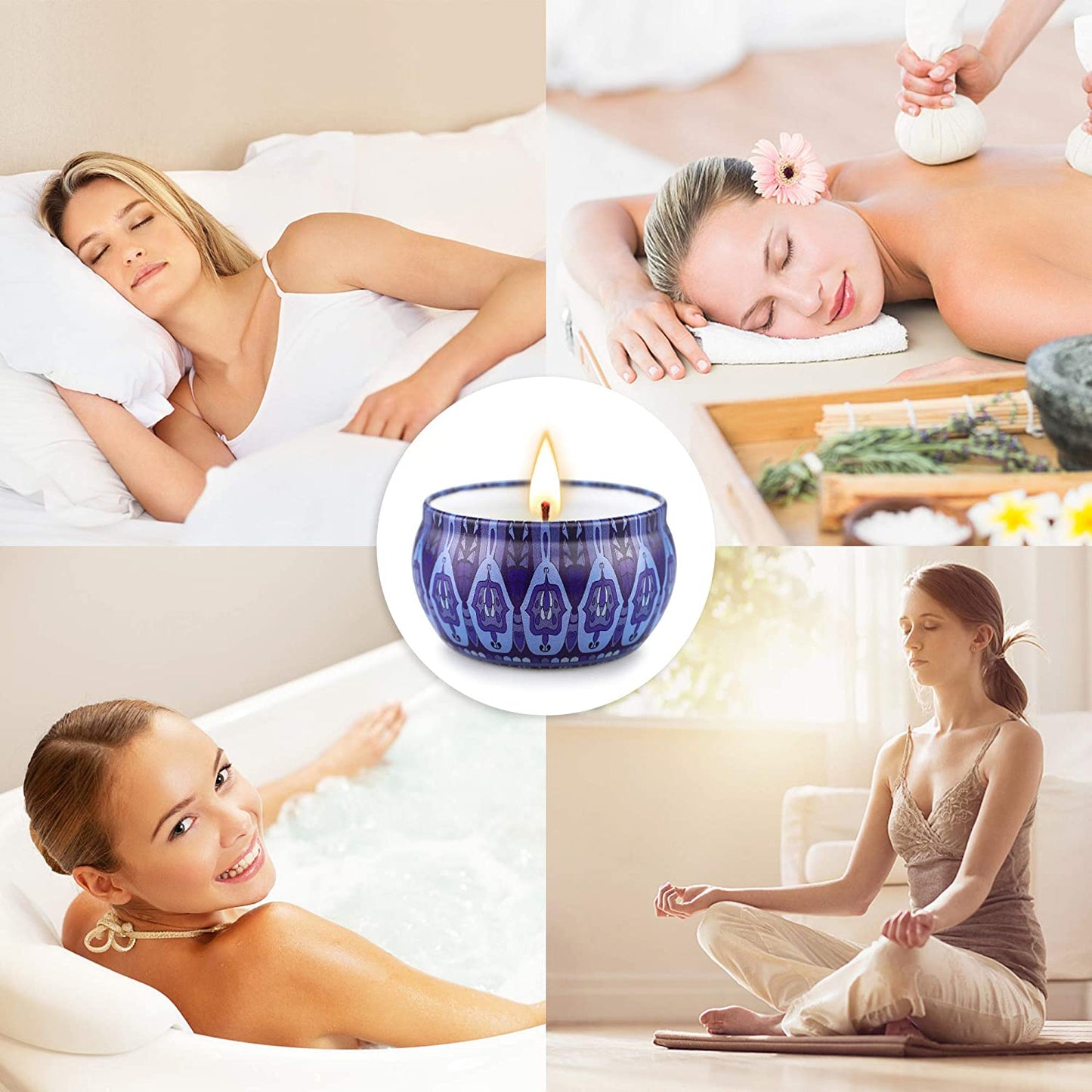 SereneScents 12-Pack Pure Soy Wax Aromatherapy Gift Set
